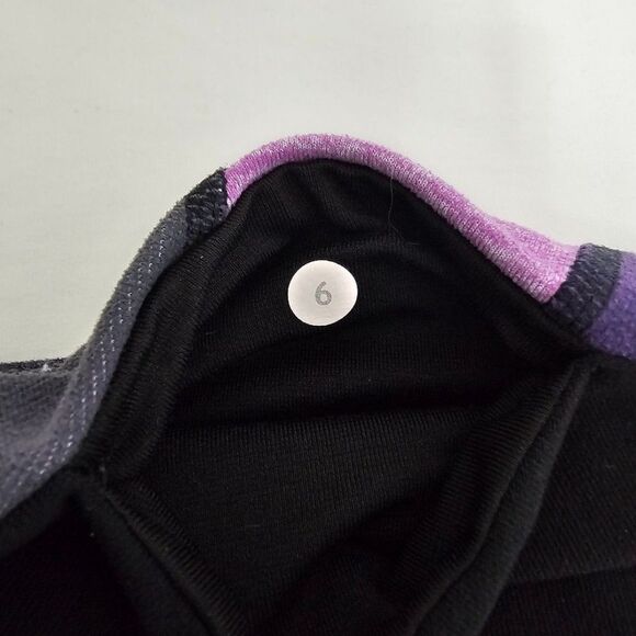 Lululemon Athletica Reversible Groove Flare Leggings Women's Black Size 6 - Picture 4 of 8